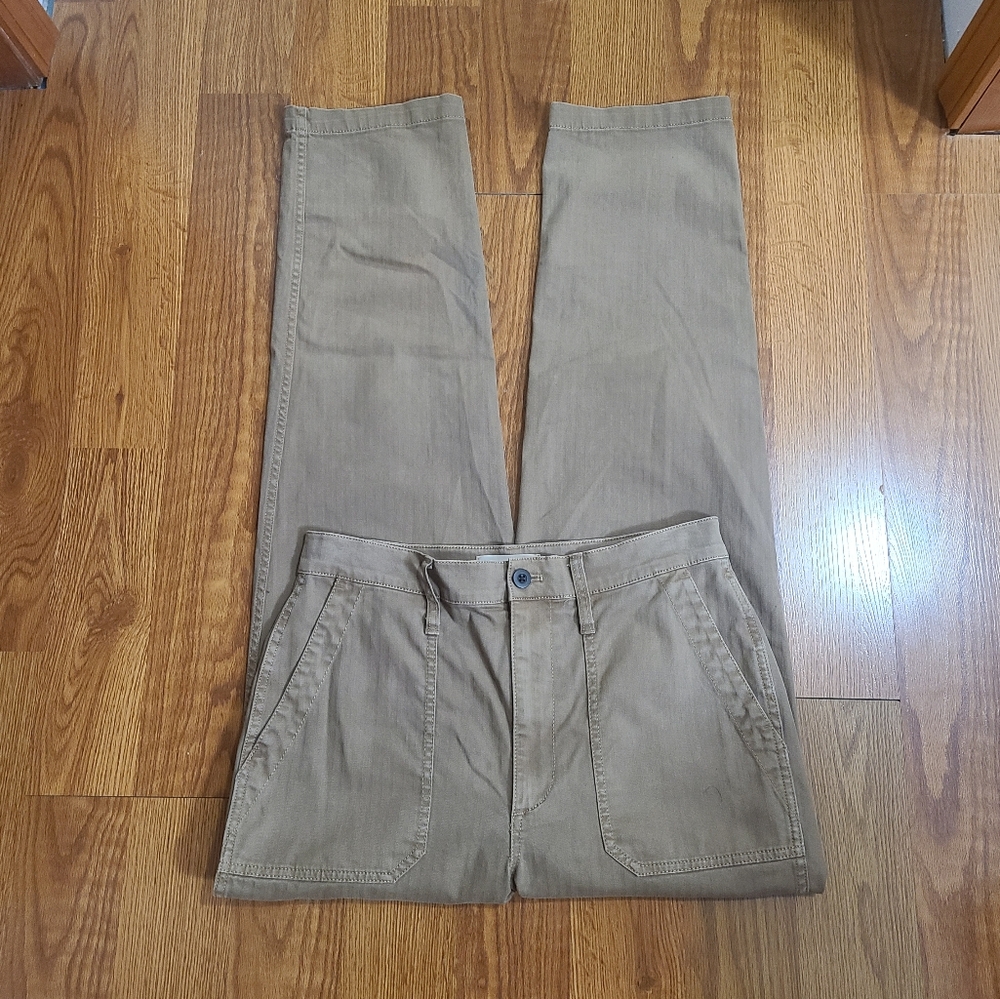 Madewell Perfect Vintage Pinstripe Straight Leg Jeans Size 28